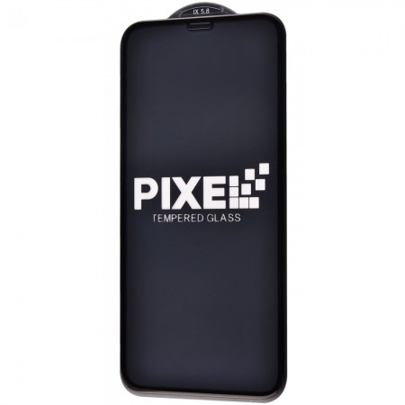 Захисне скло Pixel Full Screen для iPhone X/Xs/11 Pro (Чорний)