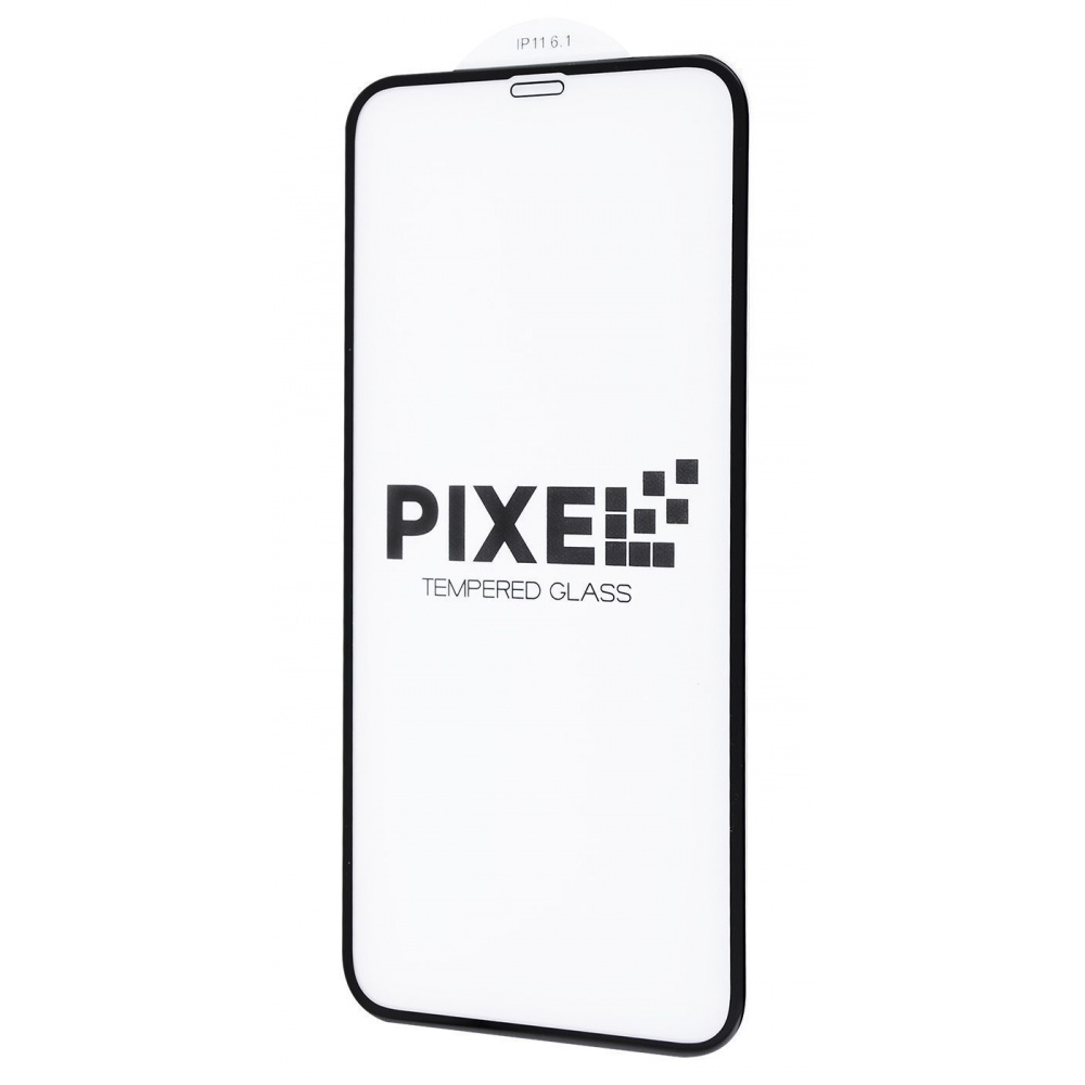 Захисне скло Pixel Full Screen для iPhone Xr/11 (Чорний) у Полтаві