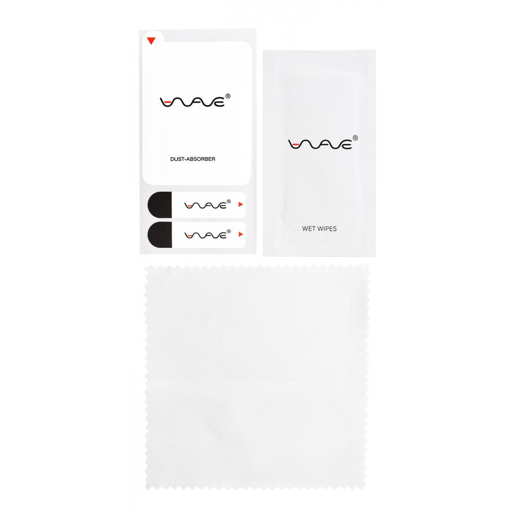 Захисне скло WAVE Premium iPhone 13 Pro Max/14 Plus Black