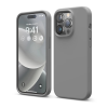 Чохол True Liquid Silicone Cover для Apple iPhone 14 Pro (Carbon Gray) у Вінниці