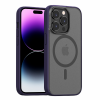 Чохол Matte Protective Case with MagSafe для Apple iPhone 14 Pro (Dark Purple) у Житомирі