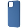 Чохол WAVE Full Silicone Cover для Apple iPhone 13/14 (Denim Blue)