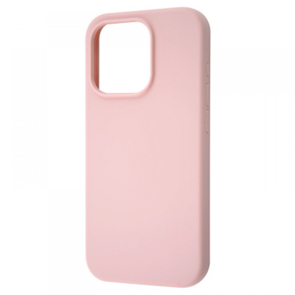 Чохол WAVE Full Silicone Cover для Apple iPhone 15 Pro Max (Pink Sand)