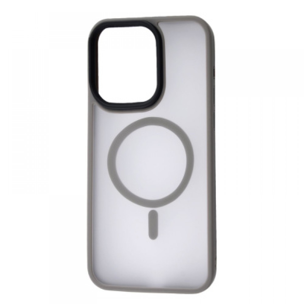 Чохол WAVE Matte Insane Case with MagSafe для Apple iPhone 15 Pro (Gray)
