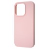 Чохол WAVE Full Silicone Cover для Apple iPhone 15 (Pink Sand)