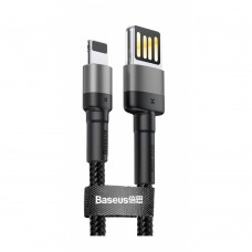 Lightning USB-кабель Baseus Cafule Cable 2.4A (Чорний)