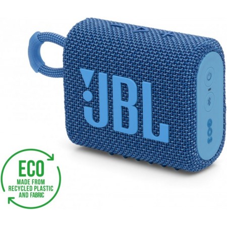 Акустика JBL GO3 Eco Blue (JBLGO3ECOBLU)