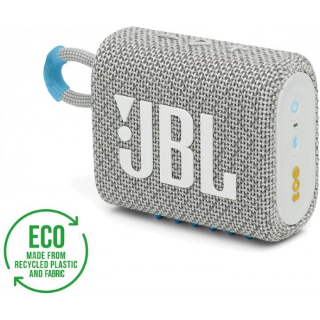 Акустика JBL GO3 Eco White (JBLGO3ECOWHT)