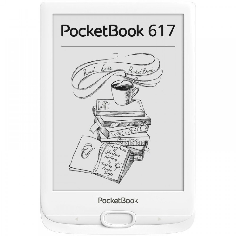 Електронна книга PocketBook 617 Ink White (PB617-D-CIS)