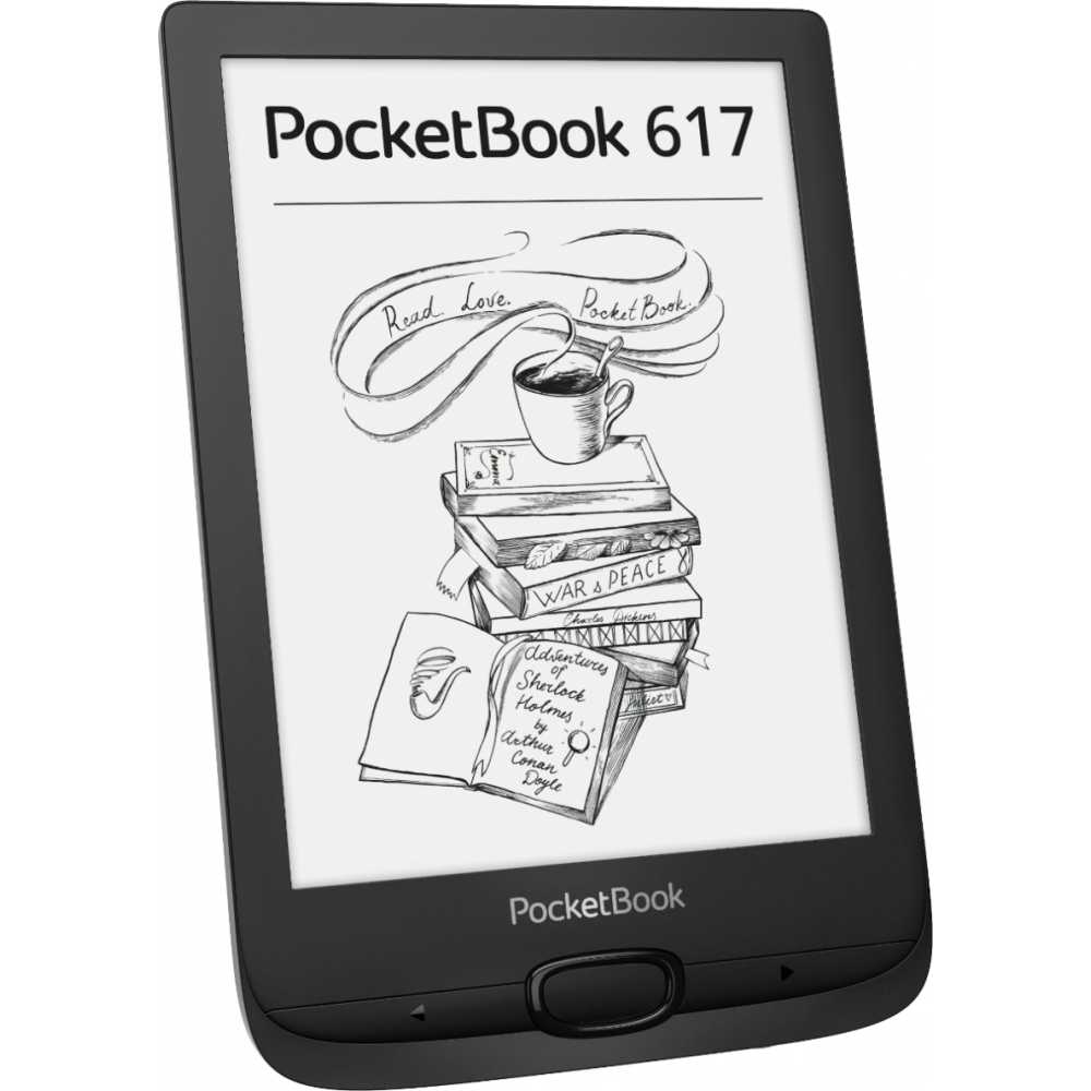 Електронна книга PocketBook 617 Ink Black (PB617-P-CIS)