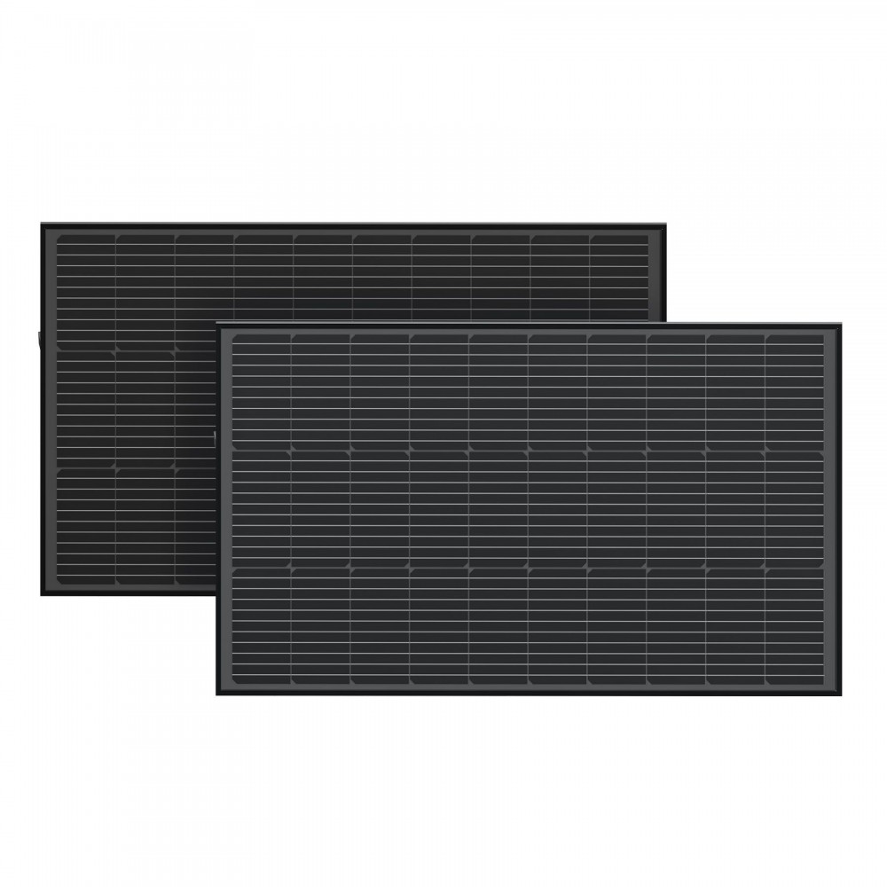 Набір сонячних панелей EcoFlow 2*100 Solar Panel Стаціонарні (ZMS331)