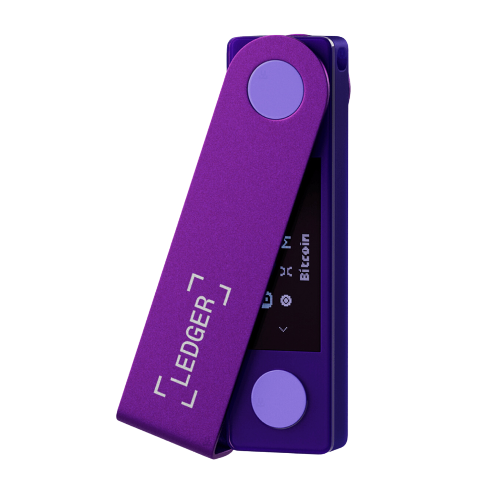 Криптогаманець Ledger Nano X (Amethyst Purple)