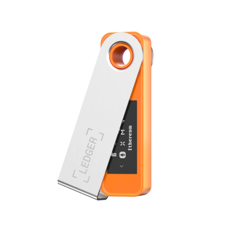 Криптогаманець Ledger Nano S Plus (BTC Orange)