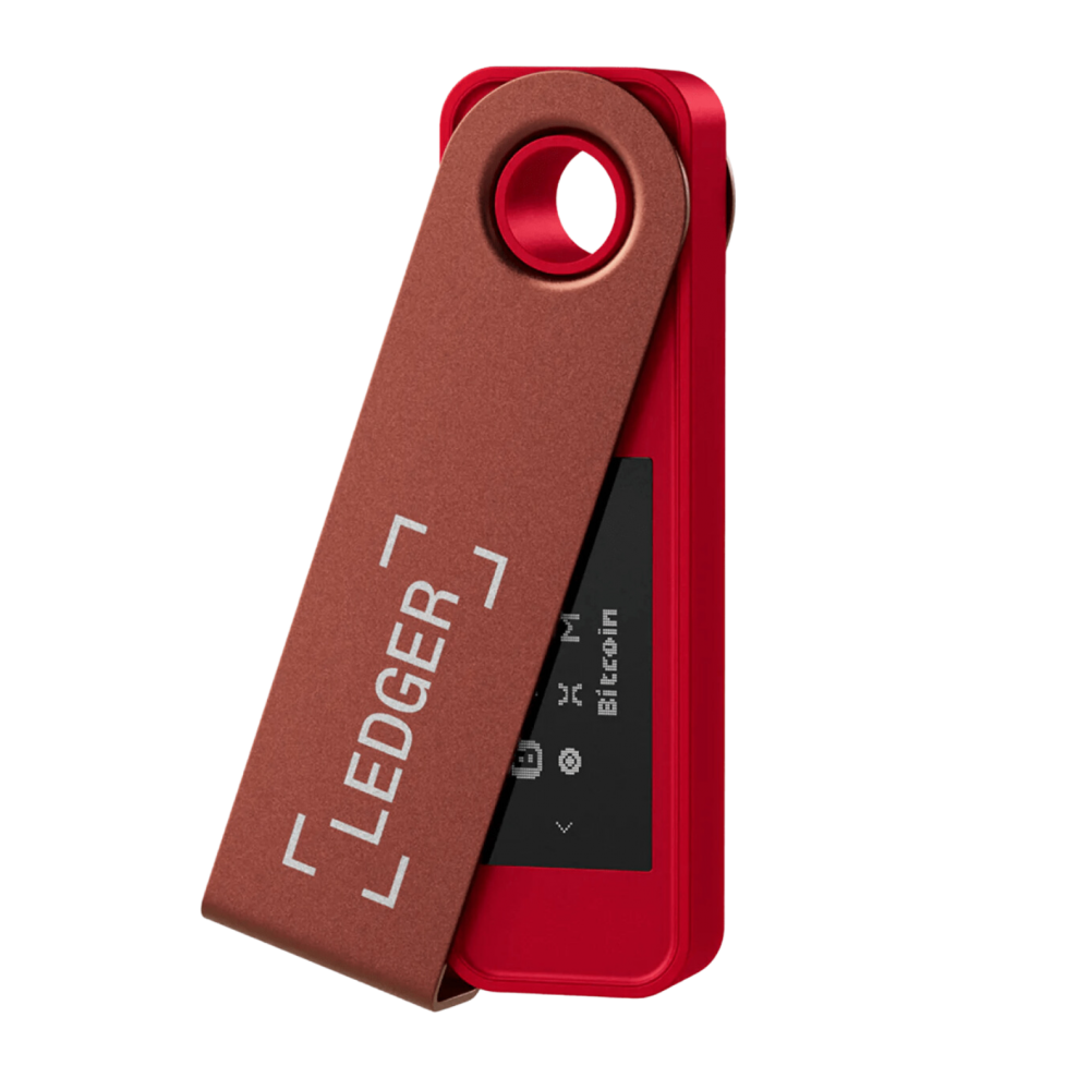 Криптогаманець Ledger Nano S Plus (Ruby Red)