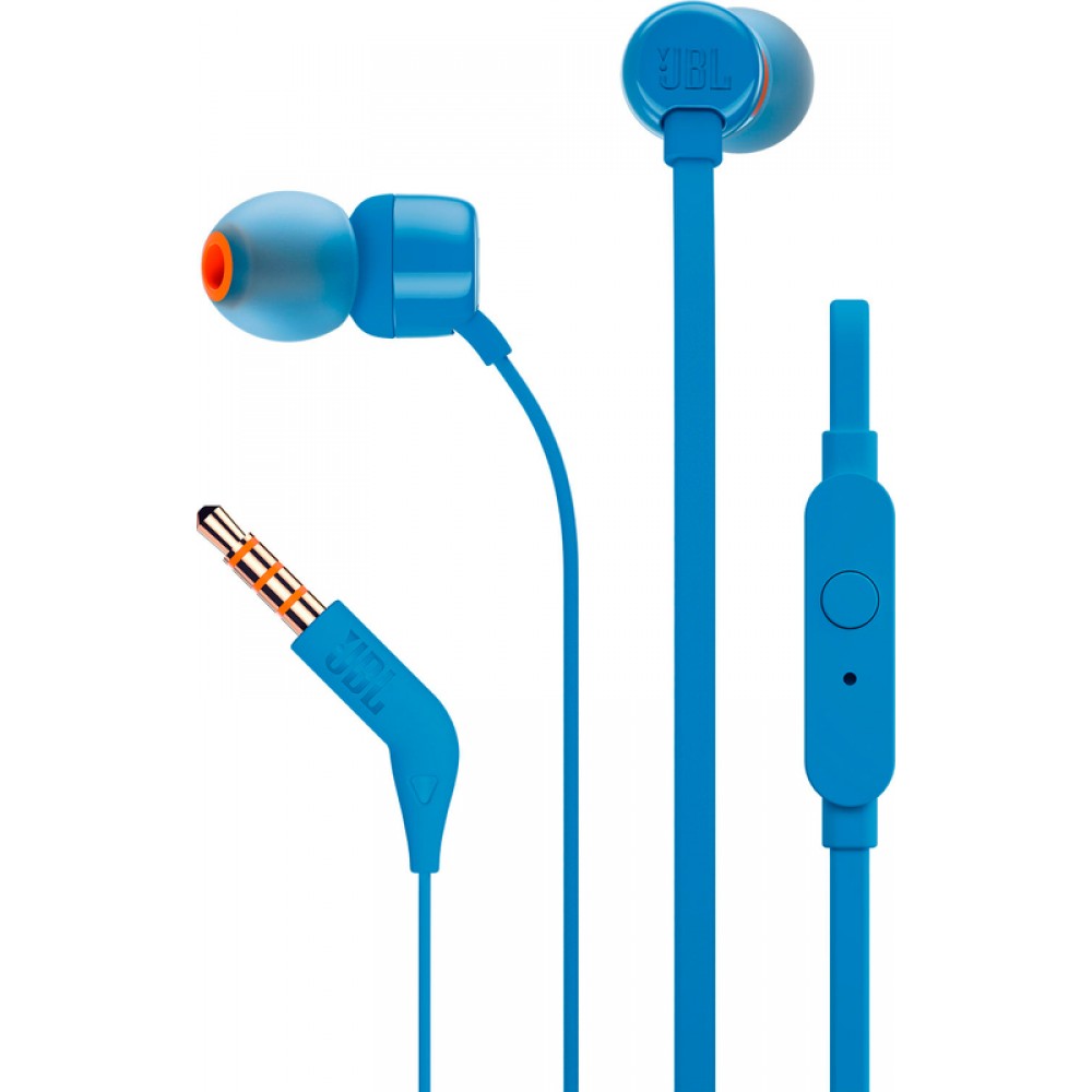 Навушники вакуумні JBL T110 (Синий) у Вінниці