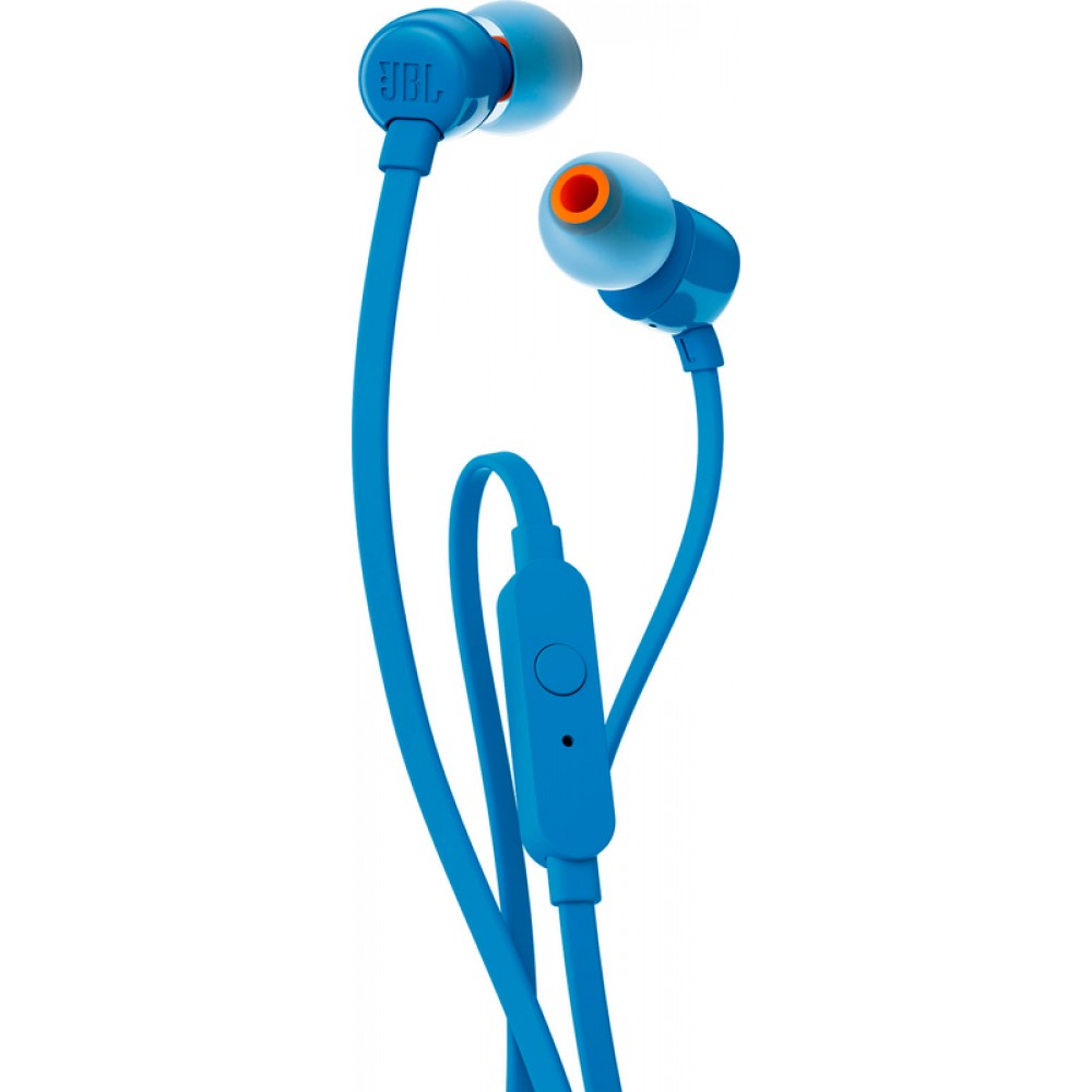 Навушники вакуумні JBL T110 Blue (JBLT110BLU)
