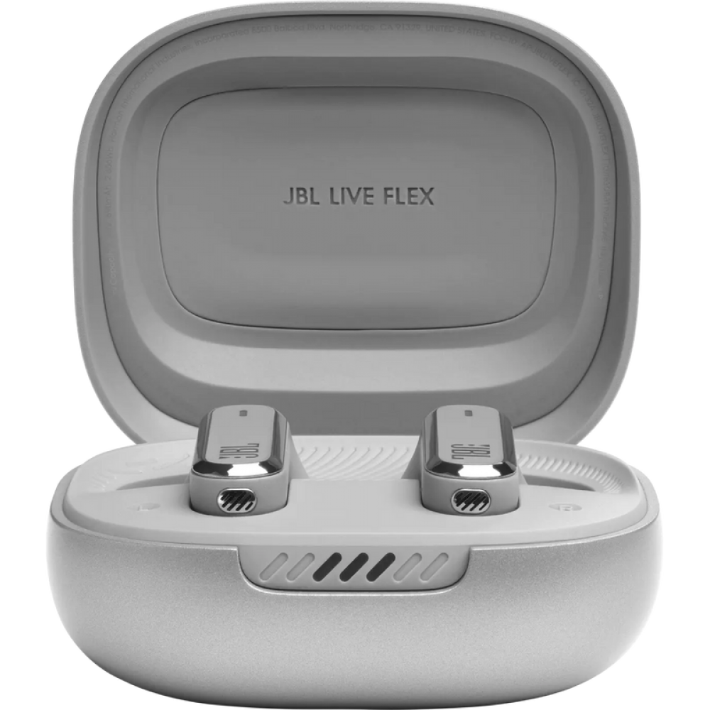 Бездротові навушники JBL Live Flex Silver (JBLLIVEFLEXSVR)