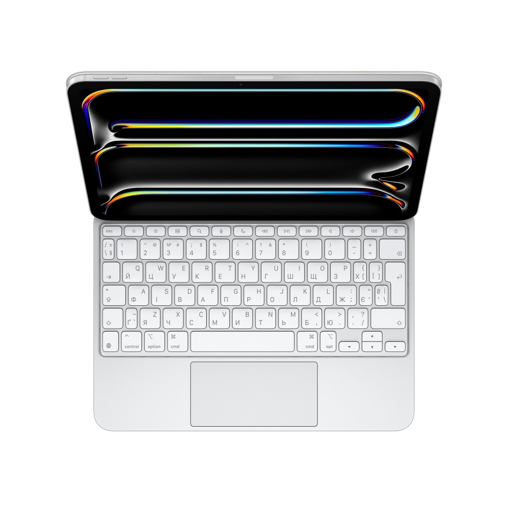 Чохол-клавіатура Apple Magic Keyboard для iPad Pro 11 (M4) 2024 White (MWR03)
