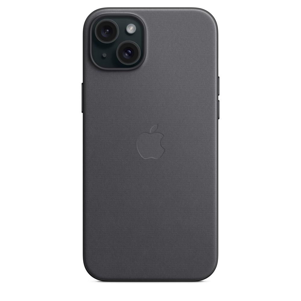 Apple FineWoven Case для iPhone 15 Plus with MagSafe (Black)