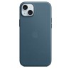 Apple FineWoven Case для iPhone 15 Plus with MagSafe (Pacific Blue) у Херсоні