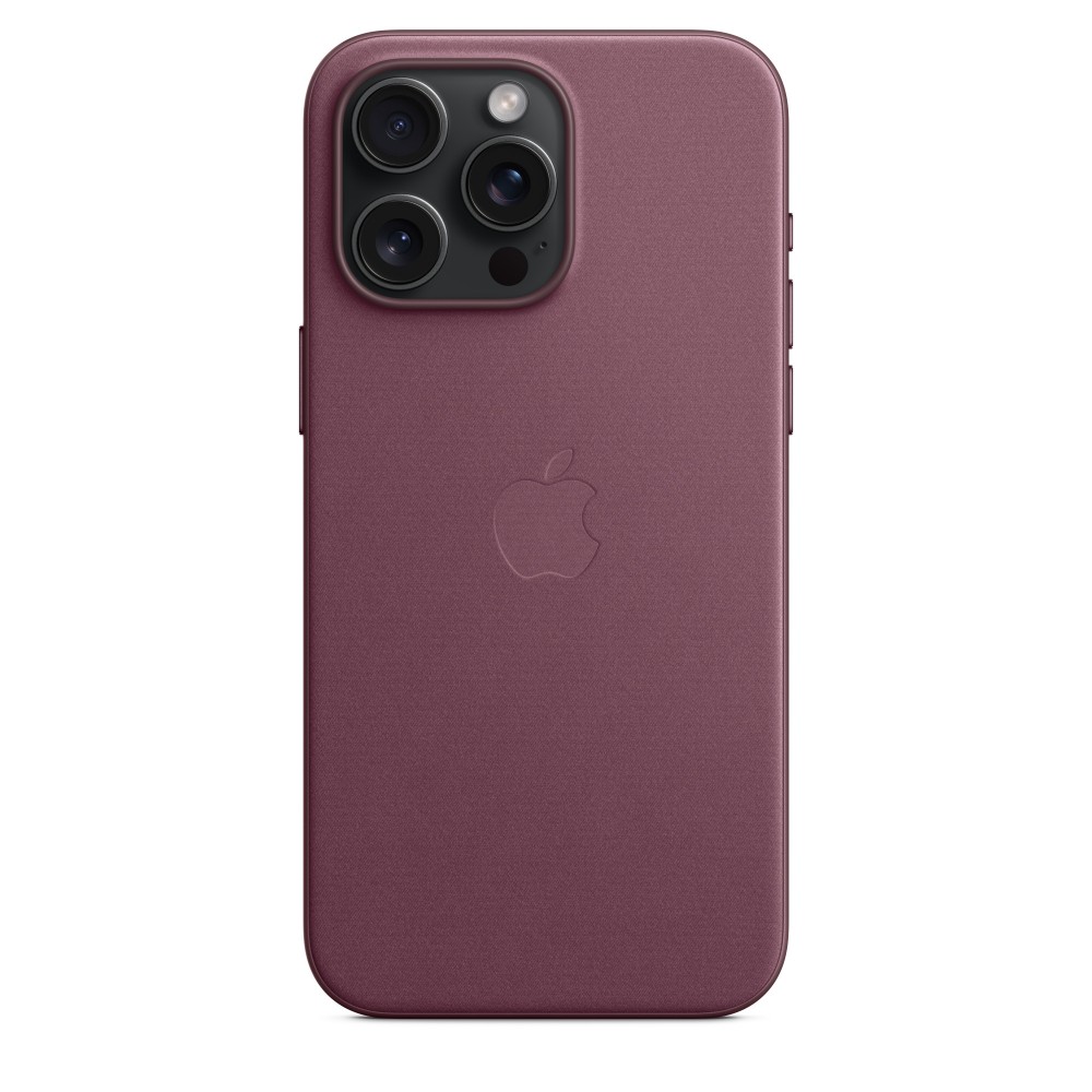 Apple FineWoven Case для iPhone 15 Pro Max with MagSafe (Mulberry)