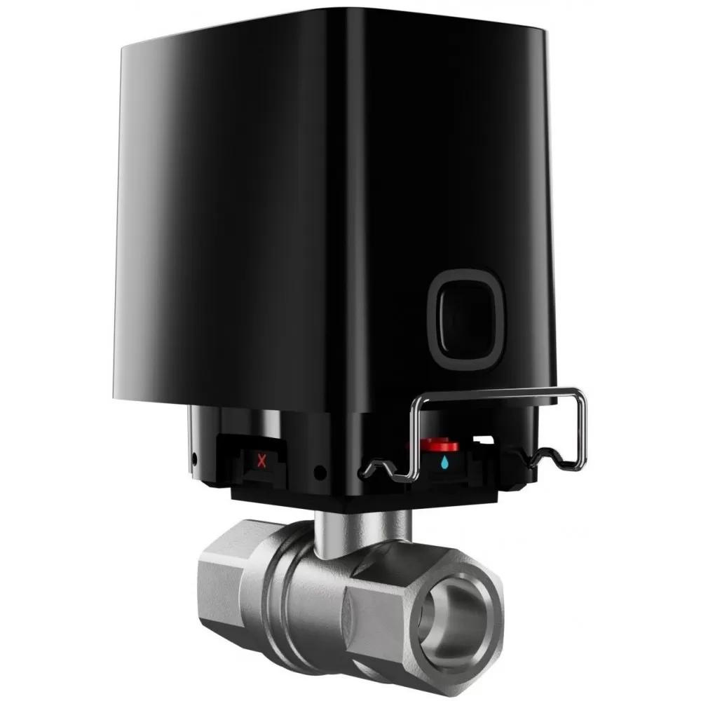 Комплект сигналізації Ajax StarterKit 2 з краном перекриття води 1" Ajax WaterStop (Black)
