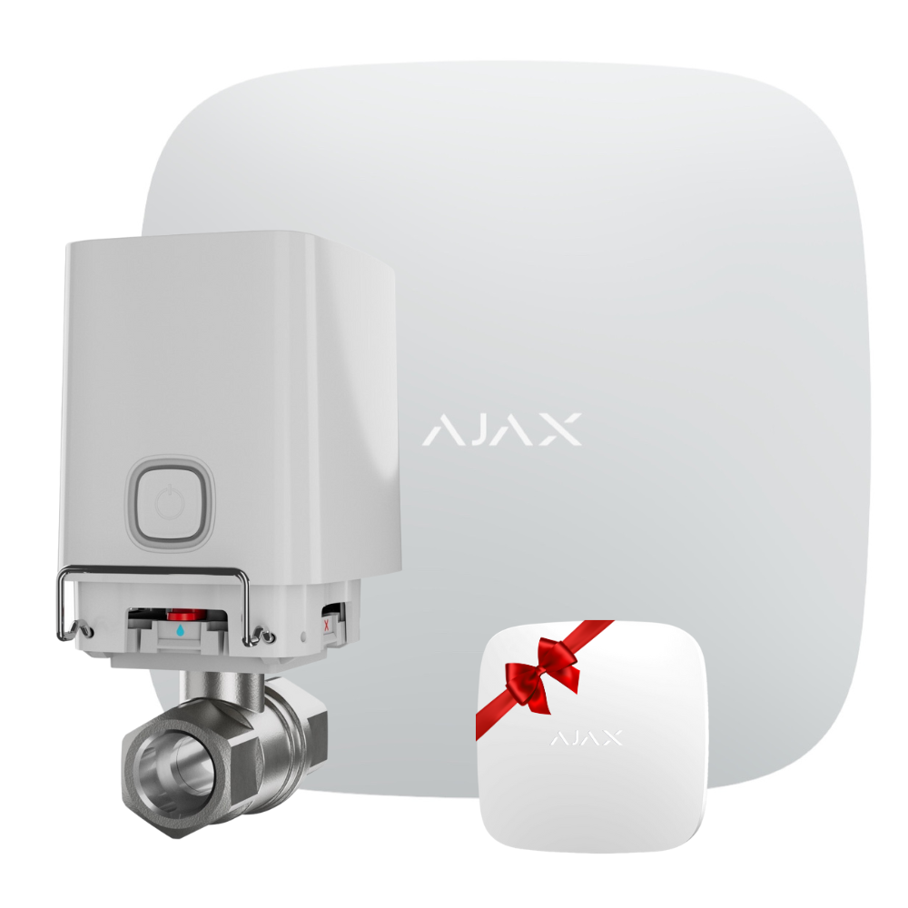 Антипотоп комплект Ajax 1" Basic (White)