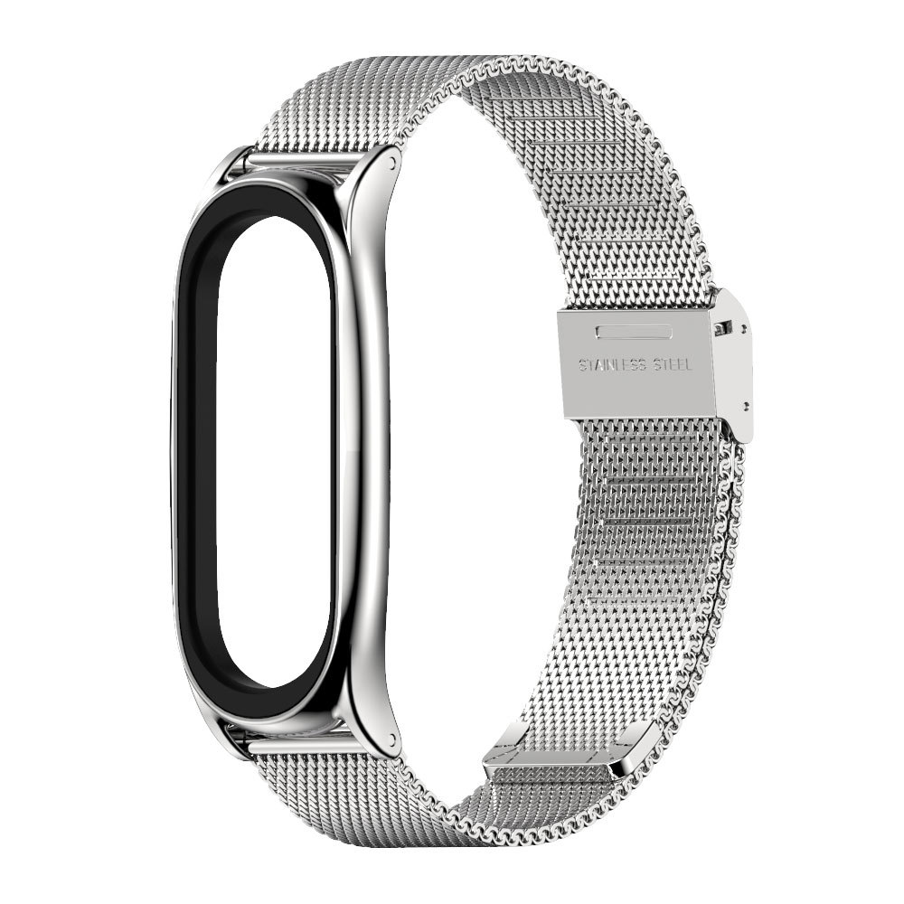 Ремінець Mijobs Metal Milanese Band for Xiaomi Mi Band 3/4/5/6 (Silver)