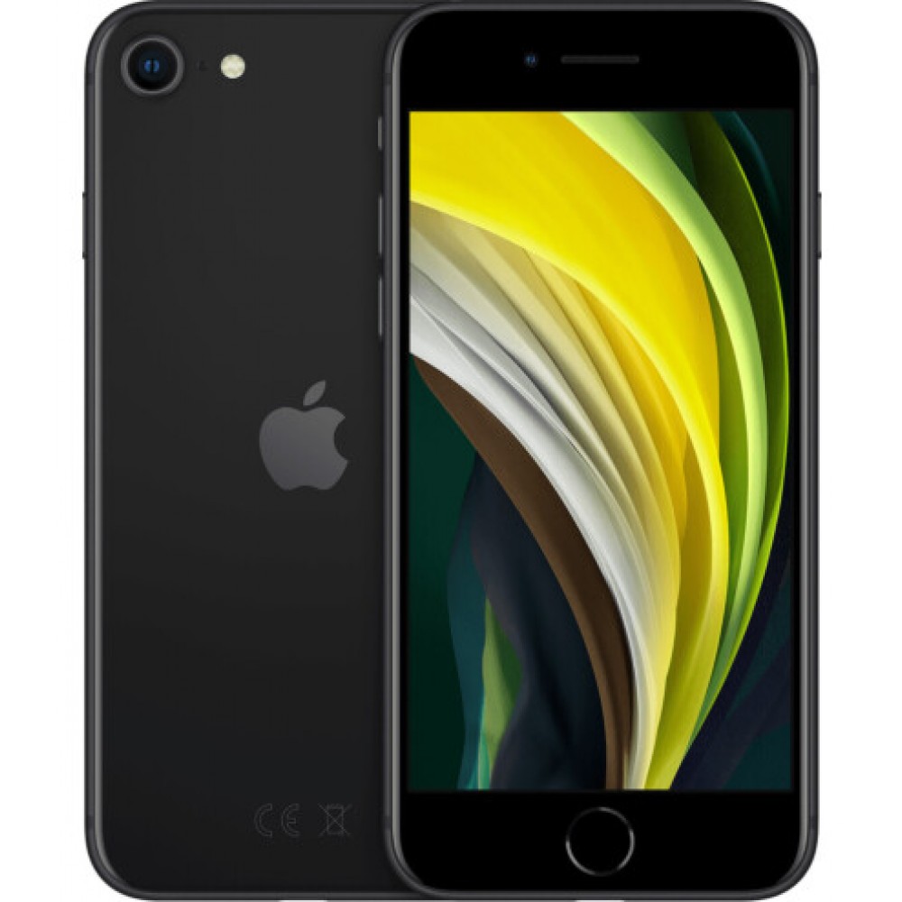 Уживаний Apple iPhone SE 2 2020 128 Gb (Black) у Вінниці