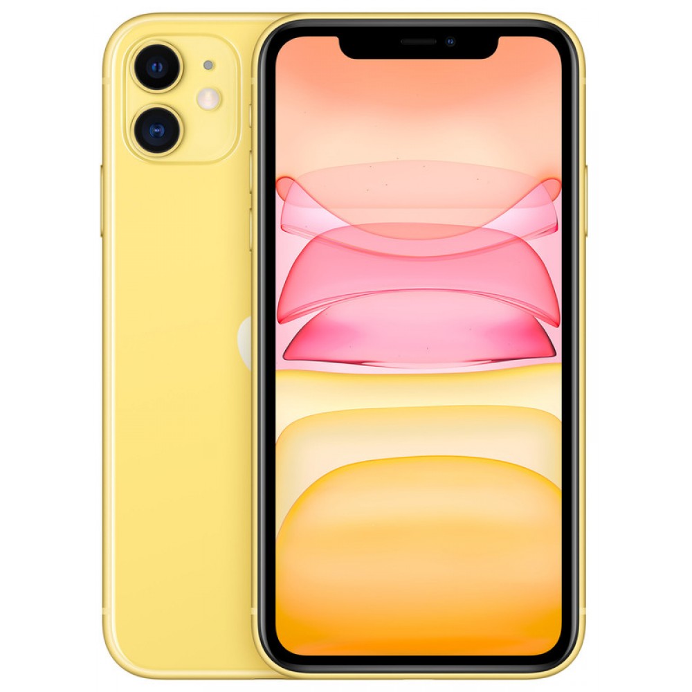 Уживаний Apple iPhone 11 64 Gb (Yellow) у Вінниці