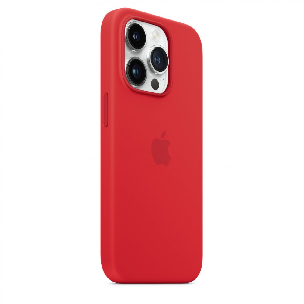 Apple Silicone case для iPhone 14 Pro with MagSafe (PRODUCT)RED