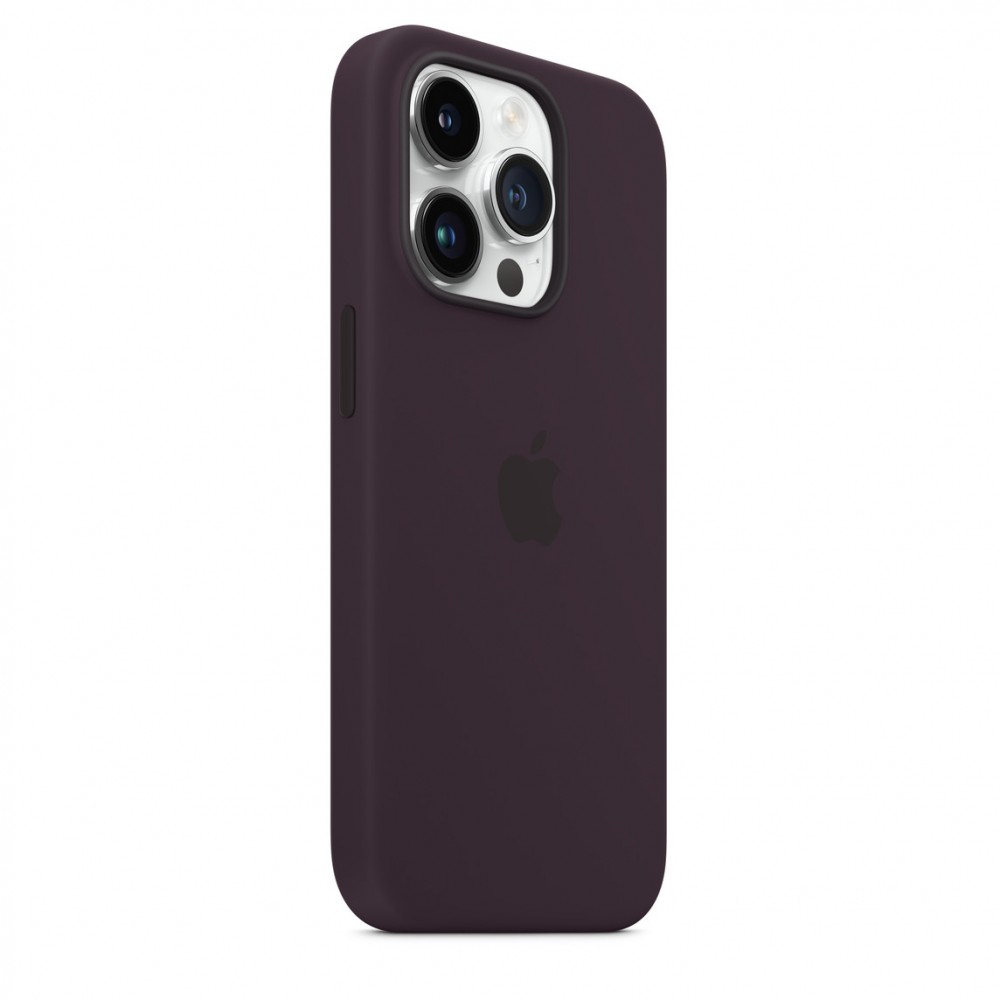 Apple Silicone case для iPhone 14 Pro Max with MagSafe (Elderberry)