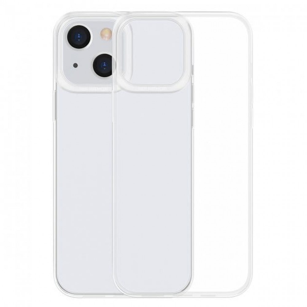 Силіконова накладка Baseus Simple Case для iPhone 13 (Прозорий) у Вінниці