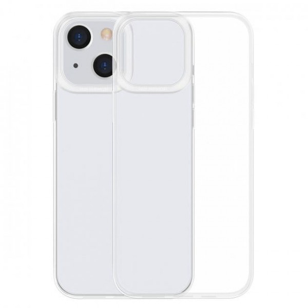 Силіконова накладка Baseus Simple Case для iPhone 13 (Прозорий)