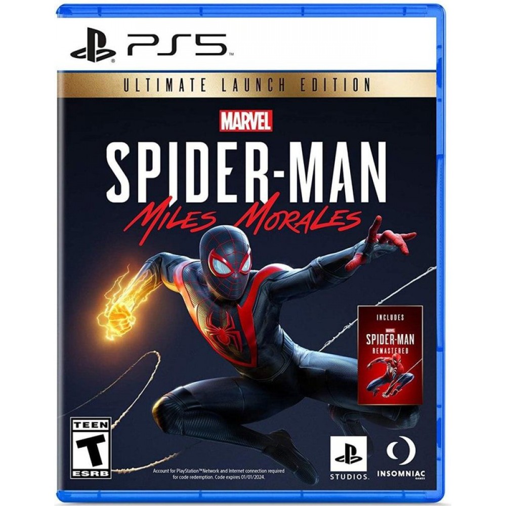 Диск Marvels Spider-Man: Miles Morales Ultimate Edition (російська версія) (PS5) у Вінниці
