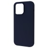 Чохол WAVE Full Silicone Cover для Apple iPhone 15 Pro Max (Midnight Blue) у Полтаві