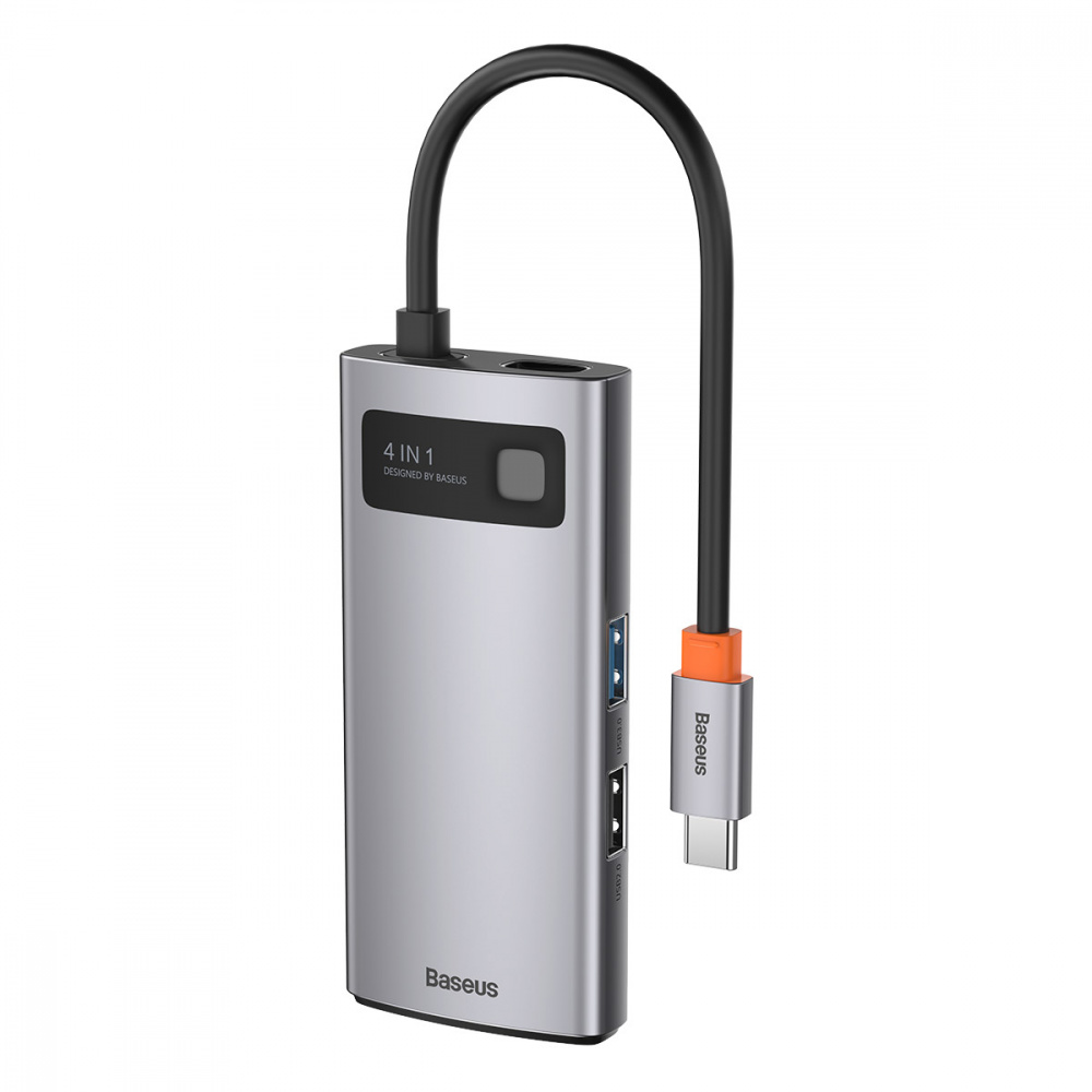 USB-Хаб Baseus Multifunctional Metal Gleam 4-in-1 Type-C  у Вінниці