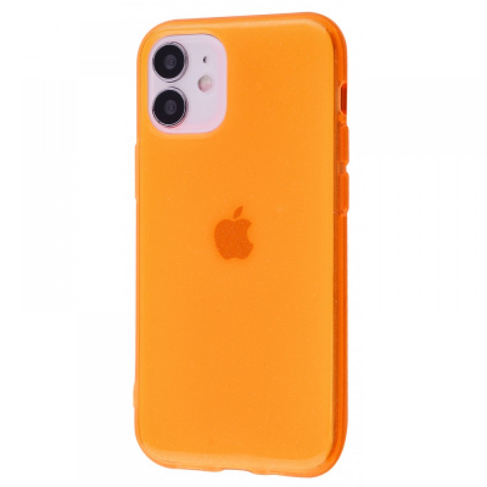 Силіконова накладка Star Shine Case для iPhone 11 (Orange) у Вінниці