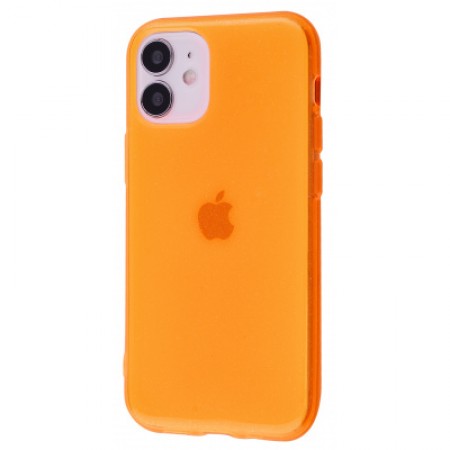 Силіконова накладка Star Shine Case для iPhone 11 (Orange)
