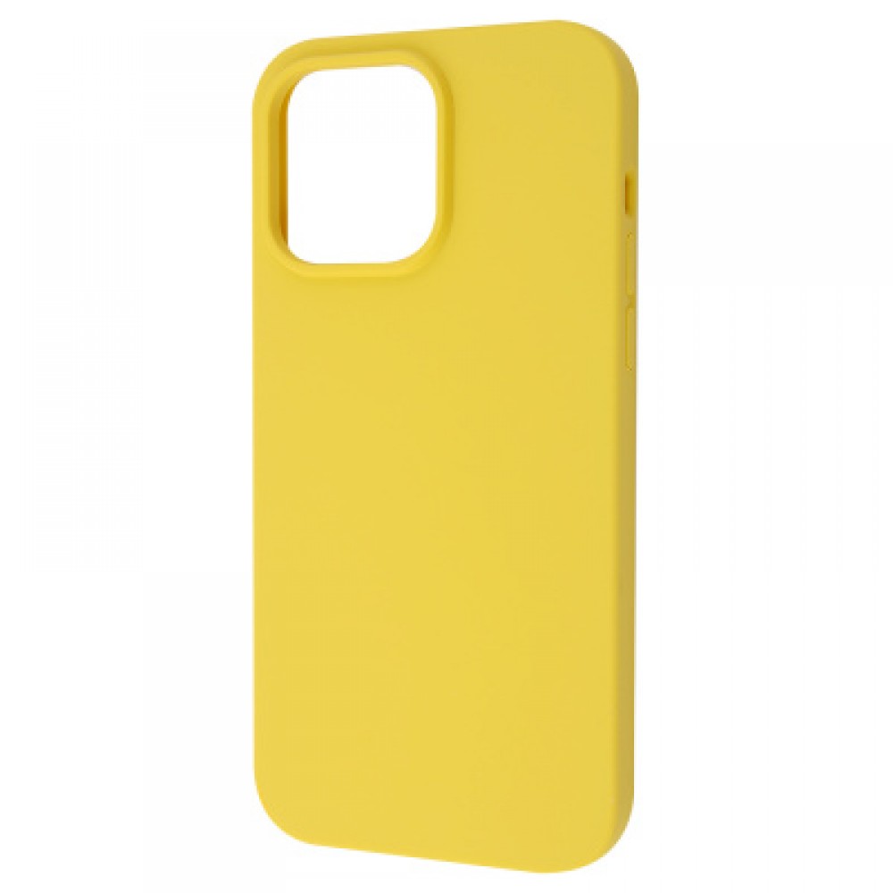 Чохол WAVE Full Silicone Cover для Apple iPhone 14 Pro Max (Yellow)