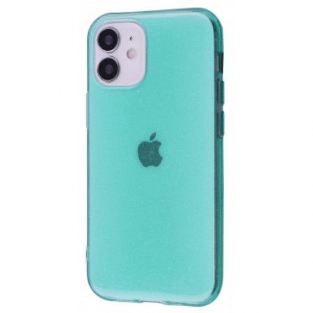Силіконова накладка Star Shine Case для iPhone 12/12 Pro (Green)