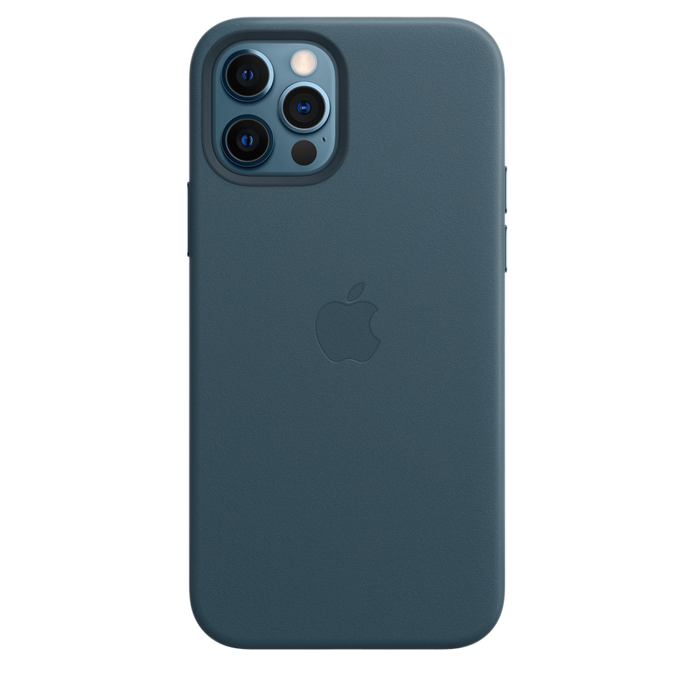 Leather Case with MagSafe для iPhone 12 Pro Max (Baltic Blue) у Вінниці