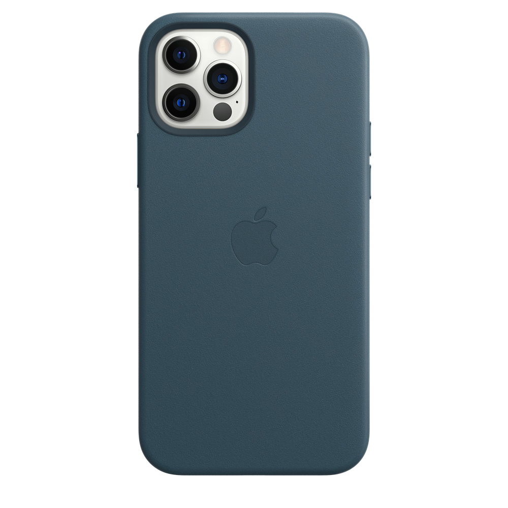 Leather Case with MagSafe для iPhone 12 Pro Max (Baltic Blue) у Вінниці