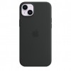 Apple Silicone case для iPhone 14 Plus with MagSafe (Midnight) у Львові