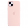 Apple Silicone case для iPhone 14 Plus with MagSafe (Chalk Pink) у Вінниці