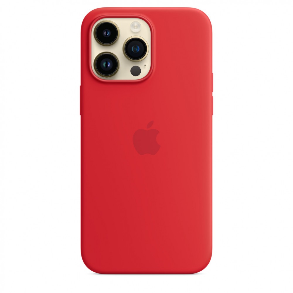 Apple Silicone case для iPhone 14 Pro Max with MagSafe (PRODUCT)RED