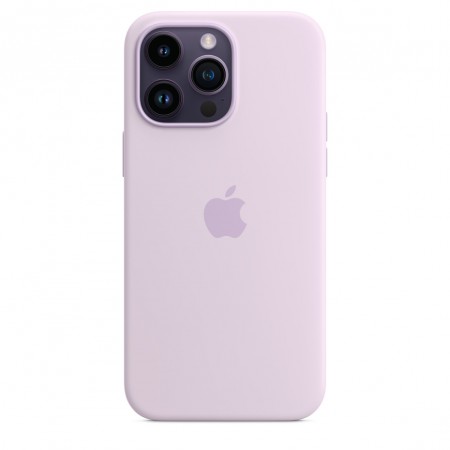 Apple Silicone case для iPhone 14 Pro Max with MagSafe (Lilac)