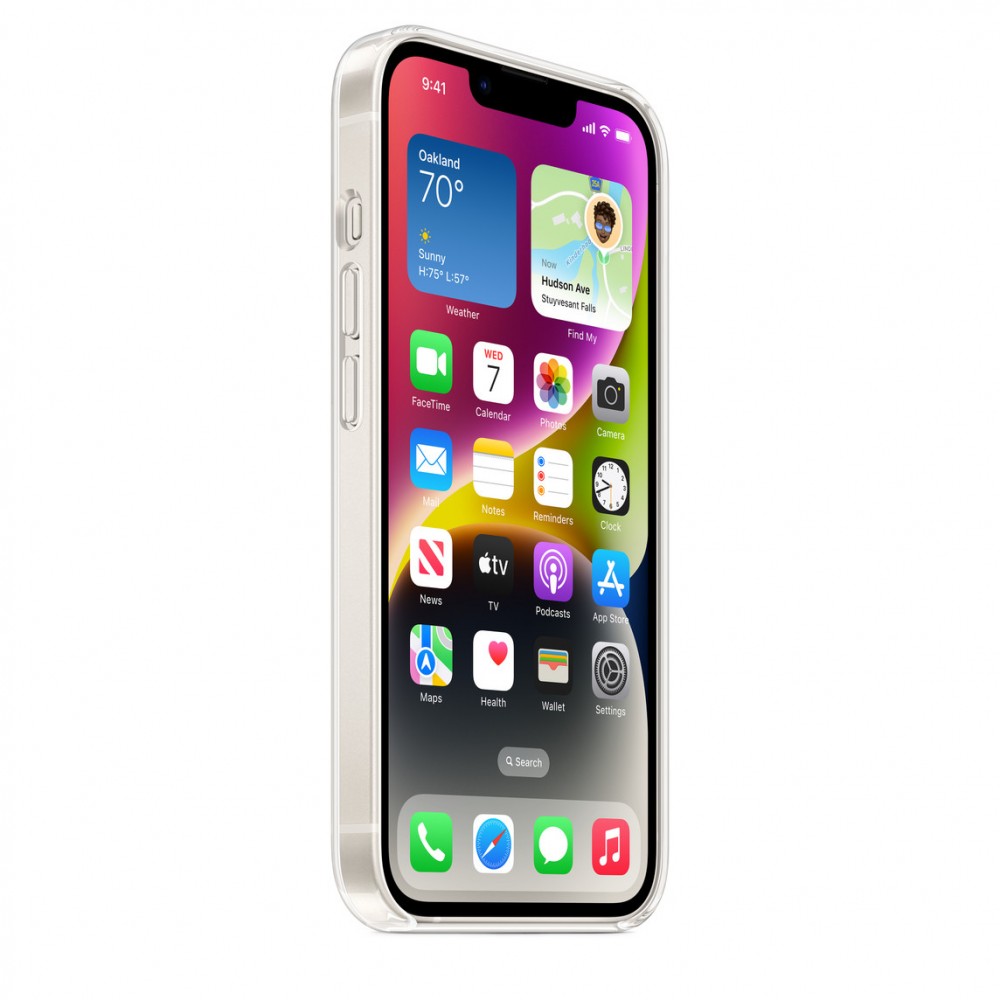 Чохол Apple iPhone 14 Plus Clear Case with MagSafe (MPU43)