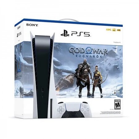 Ігрова консоль Sony PlayStation 5 825GB + God of War Ragnarok (Код)