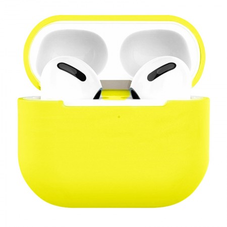 Airpods 3 Silicone Case + Straps (Neon Yellow)
